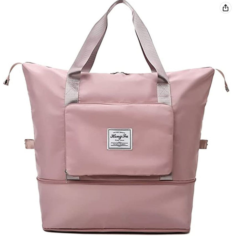 Bolsa Deportiva Plegable Multifuncional – Impermeable, Expandible y con Separación Húmeda/Seca