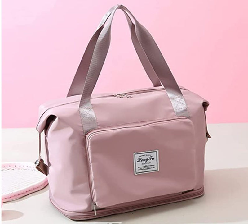 Bolsa Deportiva Plegable Multifuncional – Impermeable, Expandible y con Separación Húmeda/Seca