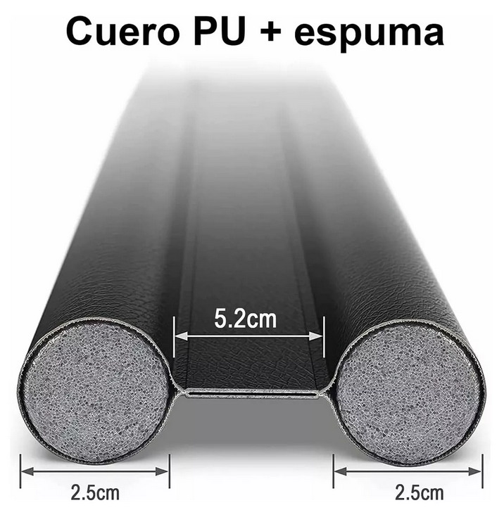 Tope de Puerta Doble Aislante para Ruido, Polvo, Insectos y Temperatura