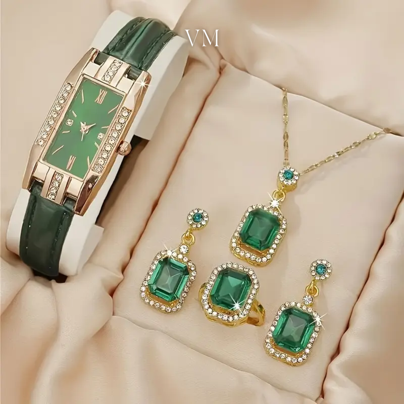 Reloj Clásico Esmeralda
