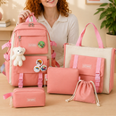 Mochila Kawaii 5 en 1 Premium