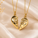 Dúo de Dijes Corazón Amor Eterno