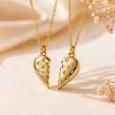 Dúo de Dijes Corazón Amor Eterno