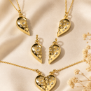 Dúo de Dijes Corazón Amor Eterno