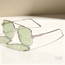 Gafas Color Oliva con Protección UV400 - Unisex