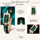 Reloj Clásico Esmeralda