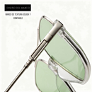 Gafas Color Oliva con Protección UV400 - Unisex