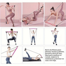 Barra de Pilates para Piernas, Brazos y Glúteos