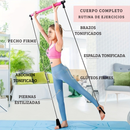 Barra de Pilates para Piernas, Brazos y Glúteos