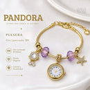 Pulsera Reloj Pandora Oro Laminado 18K